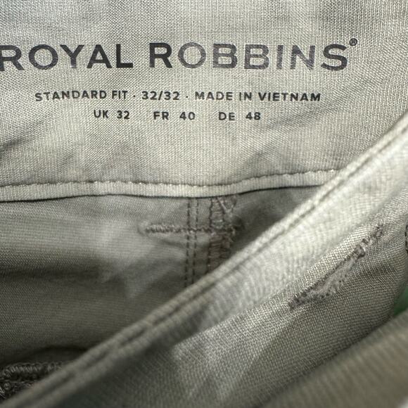 Royal Robbins Men's Active Stretch Pant Outdoor HikingGreen  Men's  32x32 - Picture 8 of 9